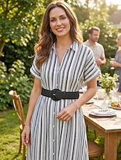 preiswerte Damengürtel-Damen-Gürtel im Boho-Stil aus geflochtenem, gewachstem Seil, breiter, gewebter Taillengürtel mit runder Schnalle, verschiedene Farben, Sommergürtel für Kleider, Jumpsuits und Strandmode &amp;Alltagsstil