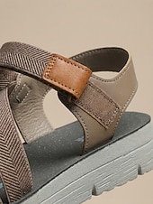 economico Sandali Sportivi-sandali sportivi da donna con cinturino blu - comoda chiusura in velcro regolabile, design traspirante con stile sportivo alla moda, perfetti per attività all'aperto, escursionismo, viaggi estivi e