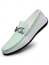 cheap Men-Men's Island &amp; Cruise White Loafers, Slip-On Casual Driving Shoes, Lightweight Vacation Shoes for Deck, Resort, Summer Travel
