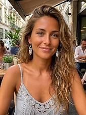 voordelige Damesoorbellen-Vintage uilenoorbellen voor dames, zilverkleurige legering dierensieraden, boho natuurgeïnspireerde hangende oorbellen voor volwassen vrouwen, zomerse casual kleding, tuinfeest, reiscadeau