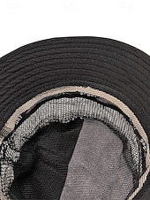 voordelige Herenhoeden-Ademende mesh bucket hat voor heren, lichtgewicht zomerzonnehoed van polyester met verstelbare pasvorm, pet voor buitenactiviteiten zoals vissen, wandelen en reizen, boonie hat met UV-bescherming,