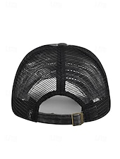 tanie Kapelusze damskie-Damska czapka typu trucker z siateczki bawełnianej, regulowana czapka baseballowa w wielu kolorach, oddychająca, letnia, codzienna czapka do noszenia w podróży, na plaży, na świeżym powietrzu i na co