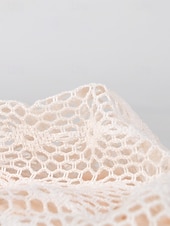 preiswerte Hüte für Damen-Gehäkelter Sommerhut für Damen, aus luftigem Polyester, faltbarer Sonnenhut im Boho-Stil, ideal für Strandurlaub und Freizeit, mehrfarbig und leicht. &amp;atmungsaktiv