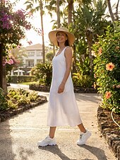 preiswerte Damen-Sneaker-Weiße, klobige Plateau-Sneaker für Damen mit atmungsaktivem Mesh-Obermaterial – leichte, gepolsterte Laufschuhe, bequeme Schnürschuhe im Dad-Stil für Reisen, Shopping, Spaziergänge und