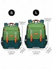 preiswerte Kinder- und Teenager-Rucksäcke-Ergonomischer Schulrucksack für Kinder mit Brustgurt wasserdichter großer Rucksack für Grundschüler zur Schule