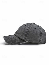 voordelige Dameshoeden-Dames baseballpet van gewassen katoen, verstelbare pet in vintage stijl, verkrijgbaar in verschillende kleuren, ademende zomerpet voor op reis, buitenactiviteiten, het strand en dagelijks gebruik.