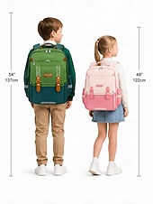preiswerte Kinder- und Teenager-Rucksäcke-Ergonomischer Schulrucksack für Kinder mit Brustgurt wasserdichter großer Rucksack für Grundschüler zur Schule