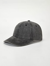 voordelige Dameshoeden-Dames baseballpet van gewassen katoen, verstelbare pet in vintage stijl, verkrijgbaar in verschillende kleuren, ademende zomerpet voor op reis, buitenactiviteiten, het strand en dagelijks gebruik.