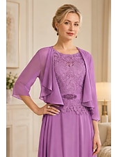 economico impacchi della madre-scialli per ospiti di nozze avvolgere le donne impacchi per la madre puro elegante chiffon a mezza manica impacchi da sposa con balze per la festa primaverile&amp;amp; estate