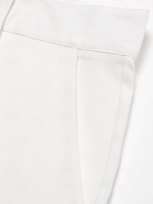 cheap Flare-Men's Trousers Dress Pants Bell Bottom Flared Pants Suit Pants Pocket Elastic Waist Plain Comfort Soft Full Length Daily Outdoor Going out Fashion Casual White Khaki Micro-elastic