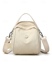 voordelige Crossbody-tassen-Waterdichte polyester crossbodytas voor dames, verstelbare schouderband, meerlaagse tas met grote capaciteit voor op reis &amp;Tas voor dagelijks gebruik, lichtgewicht casual zomertas, verkrijgbaar in
