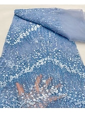 tanie Suknie wieczorowe typu sheath-Ołówkowa Kolumnowa Sięgająca podłoża Suknia wieczorowa Elegancja Błyszczące Wieczór Empire Waist Długi rękaw Półgolf Wieczorna impreza Ślub Tiul Szarmeza z Brokat Cekin Haft koralikowy