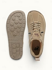 cheap Women's Sneakers-Women's Khaki Wide Width Comfort Walking Shoes – Extra Wide Toe Box Casual Sneakers with Soft Leather Upper &amp; Flexible Non-Slip Sole for Travel, Outdoor and Everyday Wear