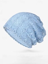 preiswerte Hüte für Damen-Gehäkelter Sommerhut für Damen, aus luftigem Polyester, faltbarer Sonnenhut im Boho-Stil, ideal für Strandurlaub und Freizeit, mehrfarbig und leicht. &amp;atmungsaktiv