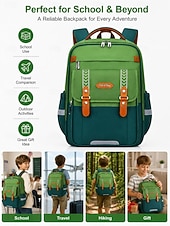 preiswerte Kinder- und Teenager-Rucksäcke-Ergonomischer Schulrucksack für Kinder mit Brustgurt wasserdichter großer Rucksack für Grundschüler zur Schule