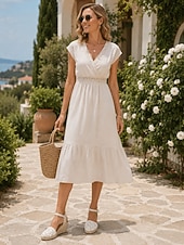 economico Sandali espadrilles-Sandali espadrillas con zeppa da donna, comodi sandali estivi con cinturino alla caviglia, perfetti per invitate a matrimoni, vacanze al mare e outfit eleganti.