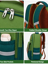 preiswerte Kinder- und Teenager-Rucksäcke-Ergonomischer Schulrucksack für Kinder mit Brustgurt wasserdichter großer Rucksack für Grundschüler zur Schule