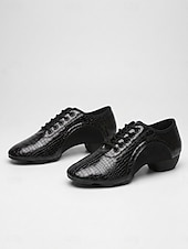 preiswerte Tanzschuhe zum Üben-Rote Damen-Trainingsschuhe für lateinamerikanische Tänze – professionelle Tanzschuhe mit atmungsaktiven Mesh-Einsätzen und flexibler, geteilter und gepolsterter Sohle &amp;Stabiler Absatz für Salsa,
