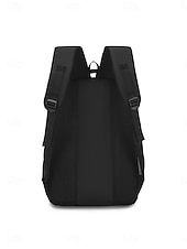abordables Sacs à dos de Collège-Sac à dos noir pour homme, idéal pour le travail et les études, grande capacité, avec de multiples poches, résistant et doté de bretelles confortables.