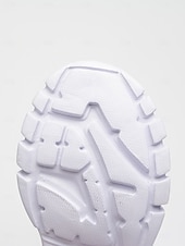 preiswerte Damen-Sneaker-Weiße, klobige Plateau-Sneaker für Damen mit atmungsaktivem Mesh-Obermaterial – leichte, gepolsterte Laufschuhe, bequeme Schnürschuhe im Dad-Stil für Reisen, Shopping, Spaziergänge und
