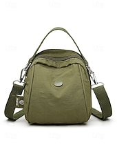 voordelige Crossbody-tassen-Waterdichte polyester crossbodytas voor dames, verstelbare schouderband, meerlaagse tas met grote capaciteit voor op reis &amp;Tas voor dagelijks gebruik, lichtgewicht casual zomertas, verkrijgbaar in