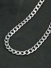 preiswerte Herrenschmuck-Herren-Halskette aus Edelstahl im Hip-Hop-Stil mit kubanischen Gliedern, polierte, klobige Kette – perfekt für lässige Streetwear, Sommermode, Alltagskleidung und als Geschenk für modebewusste