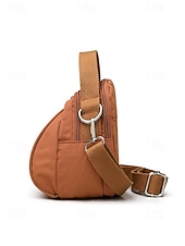 voordelige Crossbody-tassen-Waterdichte polyester crossbodytas voor dames, verstelbare schouderband, meerlaagse tas met grote capaciteit voor op reis &amp;Tas voor dagelijks gebruik, lichtgewicht casual zomertas, verkrijgbaar in