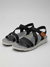 economico Sandali Sportivi-sandali sportivi da donna con cinturino blu - comoda chiusura in velcro regolabile, design traspirante con stile sportivo alla moda, perfetti per attività all'aperto, escursionismo, viaggi estivi e
