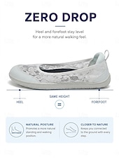cheap Women's Sneakers-Women's White Wide Width Lace Slip On Sneakers – Breathable Floral Mesh Walking Shoes with Extra Wide Toe Box, Lightweight Flexible Sole and All-Day Comfort for Travel and Everyday Wear