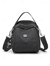 voordelige Crossbody-tassen-Waterdichte polyester crossbodytas voor dames, verstelbare schouderband, meerlaagse tas met grote capaciteit voor op reis &amp;Tas voor dagelijks gebruik, lichtgewicht casual zomertas, verkrijgbaar in