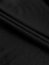  Per donna Cardigan Maglione a maglia Elegante Quotidiano A Coste Girocollo Bottoni Maniche Corte Top lunghi Maglia Lavoro Ferie Nero Fucsia Estate Autunno
