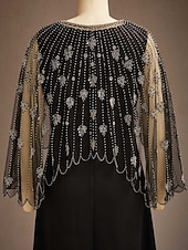 preiswerte Schicke Blusen-Damen Poncho-Schal Party Klassisch Vintage-Retro 1 Stück