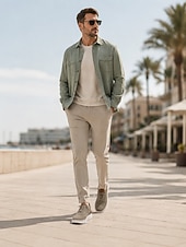 abordables Baskets Décontractées-baskets à lacets en tricot respirant pour hommes – chaussures de course décontractées légères avec semelle coussinée pour la marche et le quotidien