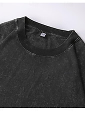  女性用 Pullover スウェットシャツ パンク 活発的 ヴィンテージ 長袖 クルーネック レギュラートップス カジュアル 家 ストリート ブラック ライトブラウン グリーン ローズレッド グレー 秋 冬
