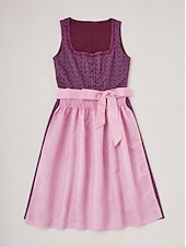 economico Abiti Dirndl-Oktoberfest Vestito Dirndl Abiti tradizionali Lunghezza Midi Cameriera Bavarese Tedesco Prati Per donna Panno in stile tradizionale Senza camicetta (80 cm)