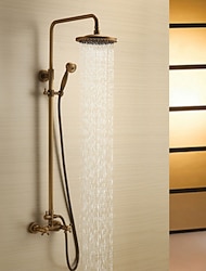 bateria natryskowa, zestaw prysznicowy, system prysznicowy z deszczownicą zawór ceramiczny dwa uchwyty trzy otwory bateria wannowo-prysznicowa z przełącznikiem ciepła i zimna bateria natryskowa, zestaw prysznicowy, system prysznicowy z deszczownicą zawór ceramiczny dwa uchwyty trzy otwory bateria wannowo-prysznicowa z przełącznikiem ciepła i zimna