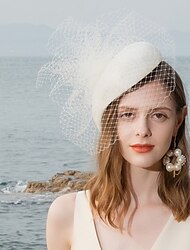 fascinators קנטאקי דרבי כובע כיסוי ראש 100% פשתן כובע דלי כובע פילבוקס כוס מלבורן חתונה עם כיסוי ראש פרחוני