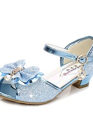 Voor meisjes Sandalen kiiltää Prinses schoenen Synthetisch Glitter kristal pailletten juwelen Grote kinderen (7 jaar +) Kleine kinderen (4-7ys) Peuter (9m-4ys) Dagelijks Kristal Zilver Roze Blauw