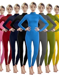 Zentai Suits Cosplay Costume Catsuit Adults' Spandex Lycra Cosplay Costumes Sex Men's Women's Solid Colored Halloween Carnival Masquerade