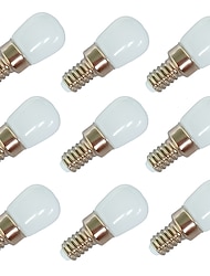 9ks 2 W LED žárovky 100 lm E14 E12 T22 6 LED korálků SMD 2835 teplá bílá bílá 220-240 V
