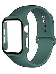 Horlogeband voor Apple Watch Series 8 7 6 5 4 3 2 1 SE Siliconen Vervanging Band Ademend Sportband Polsbandje