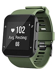 Smart Watch Band mert Garmin Forerunner 30/35 Szilikon Okos óra Szíj Puha Légáteresztő Sportszíj Csere Karszalag