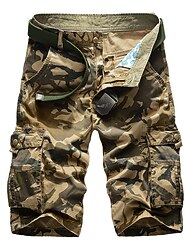 Miesten Taktiset shortsit Lasten shortsit Camo Shortsit naamiointi Ripstop Hengittävä Urheilu ja ulkoilu Asevoimat Keltainen Armeijan vihreä