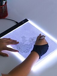 LED Light Pad Artist Light Box Table Tracing Drawing Board Pad Painting Embroidery Tools Ultra Thin A4 A3 A5 Size