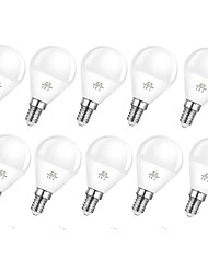 10 Stück 5 Stück 6 W LED-Globus-Glühbirne 600 lm E14 G45 20 LED-Perlen SMD 2835 60 W Halogenäquivalent warm kaltweiß 110–240 V