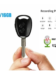 m8 μίνι ψηφιακή συσκευή εγγραφής φωνής ενεργοποιημένη εγγραφή φωνής συσκευή εγγραφής ήχου με κλειδί αυτοκινήτου, φορητή συσκευή αναπαραγωγής mp3 βολική για χριστουγεννιάτικο δώρο για μεγάλο χρονικό