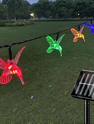 solar außenleuchten ip65 wasserdichte vogel lichterketten 5m 20leds 3,5m 10leds lichterketten garten hochzeit urlaub im freien dekoration