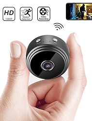 A9 Camera 1080P (1920×1080) Mini Draadloos Bewegingsdetectie Externe toegang Wi-Fi beveiligde instelling Binnen Ondersteuning 128 GB