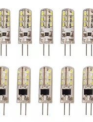 10 sztuk 20 sztuk G4 1 W diody led bi-pin światła 120 lm 24 koraliki led 12V 3014SMD 10 W 20 W żarówka halogenowa odpowiednik ciepły biały zimny biały rohs