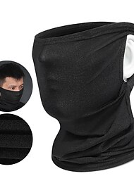 Radfahren Mütze Sportmaske Kopfbedeckung Halswärmer Einfarbig Schnelltrocknend Schweißableitend Fahhrad / Radsport Schwarz Dunkelgrau Grau Sommer für Unisex Erwachsene Fahhrad Einfarbig 1 Stück